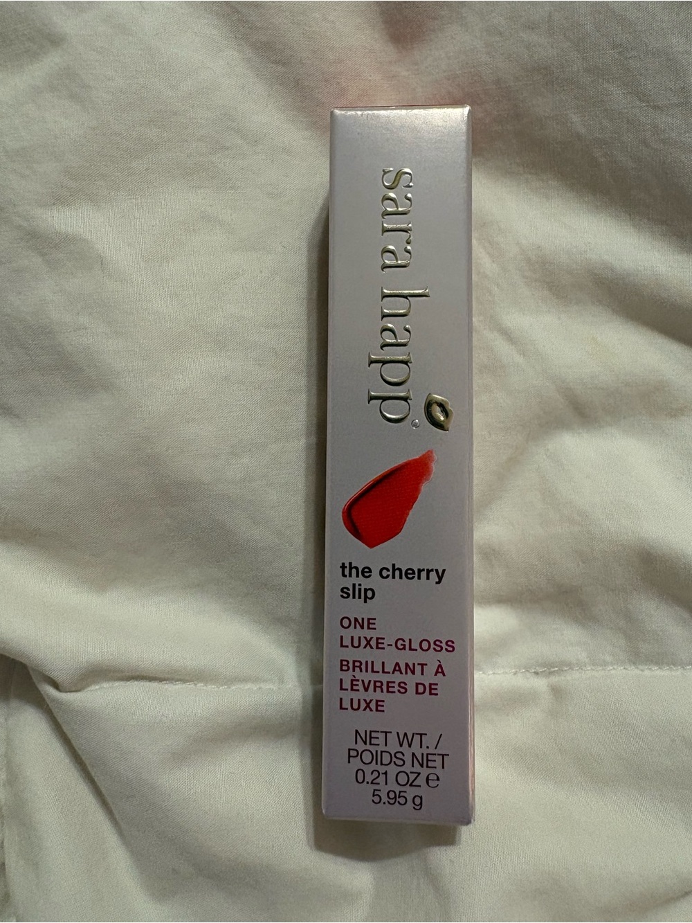 NIB Sara Happ One Luxe Gloss - The Cherry Slip $28